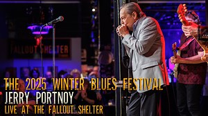 The Extended Play Sessions - January 31, 2025 Jerry Portnoy performs the song "Charge it" from The 2025 Winter Blues Festival on The Extended Play Sessions. The Winter Blues Festival has become a Tradition at The Fallout Shelter, this being our 5th Annual event and this year will go down in the history books as one of the greatest assemblies of blues harp masters to ever appear on one stage. The Wicked Lo-Down will once again be the house band as we welcome four of the greatest living blues harp