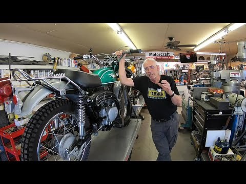 Clutch slipping, new springs, adjust clutch, Yamaha 175 Enduro