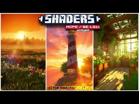 Top 5 BEST Realistic Shaders (1.21+) | Minecraft PE Shaders 1.21+