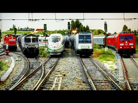 Modelleisenbahn H0 - Erstes Betriebsvideo 2021 mit dem schnellsten Klimaschützer