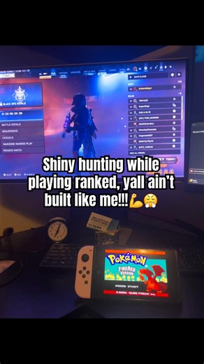 What y’all know about the grind?💪😂 #cod #pokemon #shinyhunting #firered #codranked #charmander