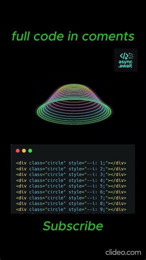 This 3D Animation is Pure CSS 😳🔥 | HTML & CSS Only #coding