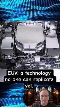 EUV: a technology no one can replicate yet. #science #chips #EUV #ASML