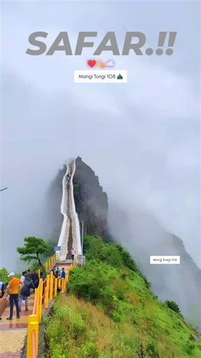 MANGI TUNGI 108 on Instagram: "Mangi Tungi Trekking point 2025 #mangitungihills🌈☁️💫✨☁️🌈 #mangitungitrip🛣️ #mangitungifort #mangitungihills⛰️ #mangitungipoint #mangitungilive #mangitungi_trackingpoint⛰️"