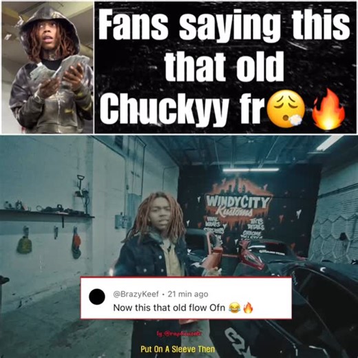 Raphouse T V on Instagram: "#Chuckyy really got fans saying he back in that mode 😮‍💨🔥 How we feeling about the new visuals? @chuckywackemm"
