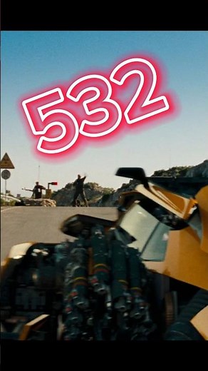 How many cars were destroyed in making of Transformers 3 movie? #transformers