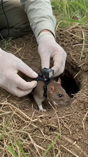 👉 I Put a Micro Camera on a Rat… What We Found Underground 😱🐀