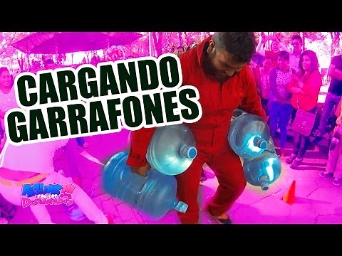 CARGANDO 5 GARRAFONES!!! - AGUAS CON LAS AGUAS - LOS DESTRAMPADOS