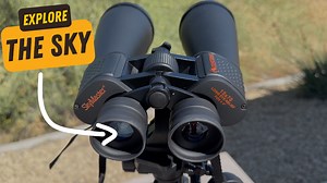 Watch Explore the Night Sky&colon; Celestron SkyMaster 15x70 Binoculars on Amazon Live