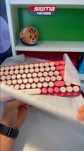 Review del Logitech pop keys. #logitech #teclado #tecladogamer #tecladomecanico