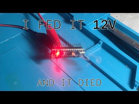 This Is Why Microcontrollers Have Voltage Limits (I Fried One)