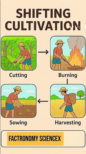 Shifting Cultivation Steps