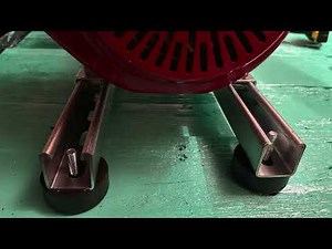 DIY Pressure Washer Engine Mount Install on Trailer with Unistrut Channel