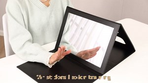 Mirror Therapy Box for Stroke Rehabilitation - Large Visual Range, Adjustable Mirror Box Therapy for Hand, Portable Mirror Box with Finger Strengthener