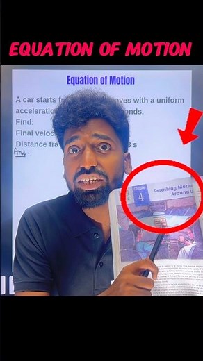 Equation of Motion Numerical | Find Final Velocity & Distance in 8 Seconds | Class 9 Motion