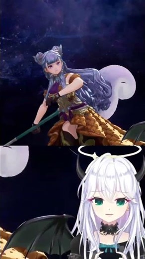 Visions of Mana ~ Palmena & Earth (Gnome) ~ transformation sequence