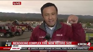 FIREFIGHTER FATIGUE: The largest wildfire in California history is taking a toll on exhausted fire crews. Will Tran Kron is at the #Ukiah command center with the latest information: https://tinyurl.com/y89255a4 | KRON 4 News