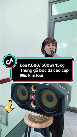 Loa K888/ 500w/ 15kg Thùng gỗ bọc da cao cấp Bảo hành 1 năm#bichtuyen_1402 @TUYỀN AUDIO @TUYỀN AUDIO #loakaraokegiadinh #loakeo #videovirale #videoviral