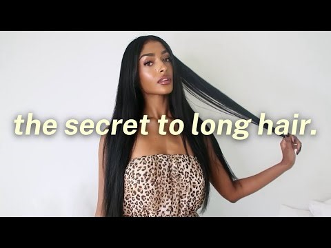 INDIAN HAIR GROWTH SECRETS / weekly natural, plant based routine for longer, shinier hair 🪴 ✨