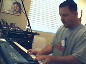 old Oberheim mini grand piano module has string resonance