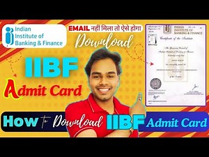 IIBF Admit card kaise download kare | How to download iibf admit card 2025 | iibf certificate 2025