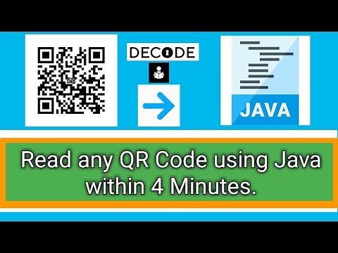 How to Read QR Code via Java within 5 minutes | Decode QR code using Java Program.