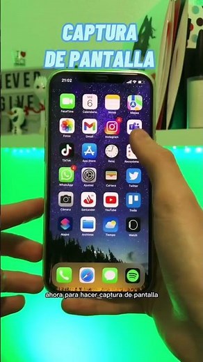 CAPTURAS DE PANTALLA SIN BOTONES EN IPHONE