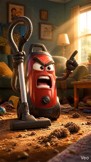 He’s not cleaning anymore—he’s judging… and the dust respawns the second #Relatable #CleanTok #Viral