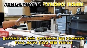 M1 Carbine Full Auto! - Setting up the CO2 Powered Crosman Full Auto M1 Carbine
