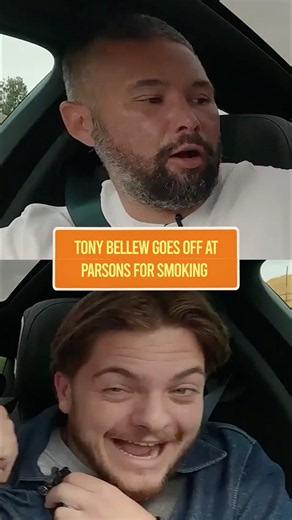 “GET THAT SH*T OUT!” Tony Bellew FUMES At Parsons For Smoking 🤣 #tonybellew #boxing