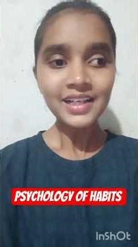 Psychology Of Habits😊 #shorts #psychology #kiran vaghela.