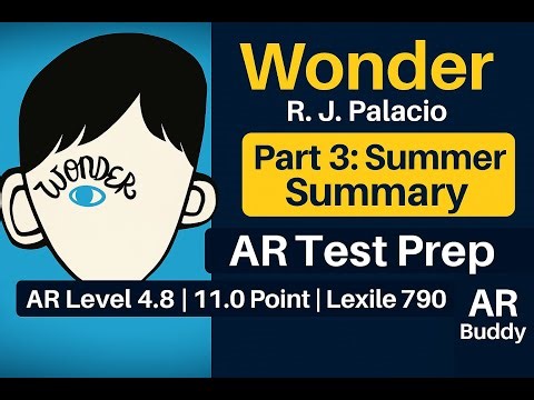 Wonder Ch 50 – Summer: The Halloween Party | Chapter Summary & AR Test Prep