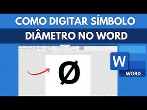 HOW TO INSERT and TYPE DIAMETER SYMBOL in WORD and KEYBOARD - STEP by STEP