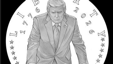 Design approved for US Mint's 24k gold Trump coin, despite objections