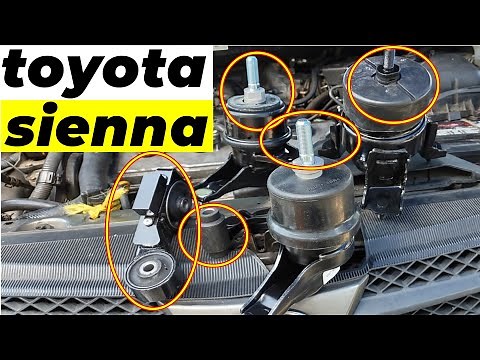 Toyota Sienna 20 years old engine mounts: Rocking Fixed! P2