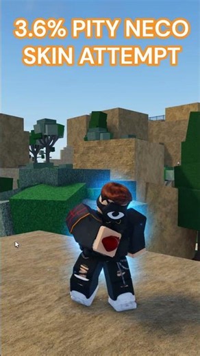 3.6& PITY NECO SKIN ATTEMPT #yba #roblox #trending #shorts #tiktok #viralvideo #viralshorts #jjba