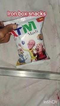 iron box new snacks from Motu Patlu#short