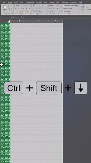 Excel Tips - Hide or Remove All Unused Rows and Columns in Excel