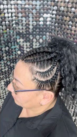 Trendy Double Dutch Braids 💫 | Easy Hair Tutorial for Beginners. #brasil #braids #hair