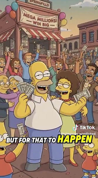 Simpsons Predicts Lottery Winner on October 13, 2025