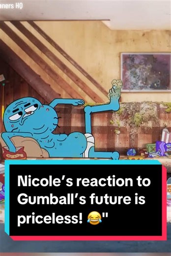 When mom sees one son building the future and the other... well, just being Gumball. The contrast is too real! 🏙️ vs 🍔 #theamazingworldofgumball #tawog #fyp #animation #viral