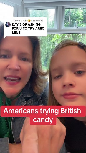 Replying to @Gracie😝 My American daughter loves trying new British candy. #britishsnacks #aeromint #childhoodfood #englishvsamerican #americanvsbritish