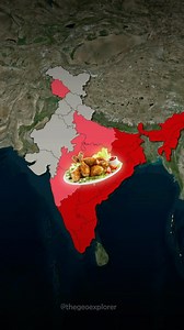 1.2M views · 2.5K reactions | Non-veg consumption pattern in India . . . . . #instareels #geography #upsc #education #reels #india #map #generalstudies #pcs #nonveg #veg | The Geo Explorer | Facebook