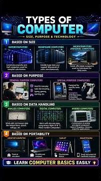 All Types of Computers in One Video 🔥 (Easy Explanation) #windows #computerprogrammers
