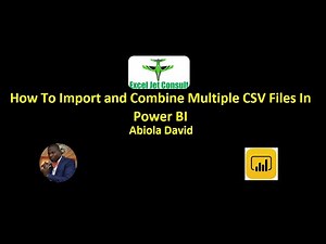 How To Import and Combine Multiple CSV File in Power BI