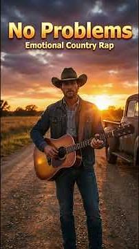 No Problems 🔥 Emotional Country Rap That Hits Different #music #countrymusic #song