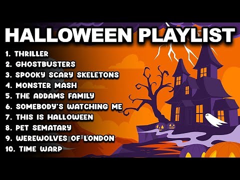 1 Hour Halloween Songs Playlist 2025 🎃 Ultimate Halloween Party Playlist