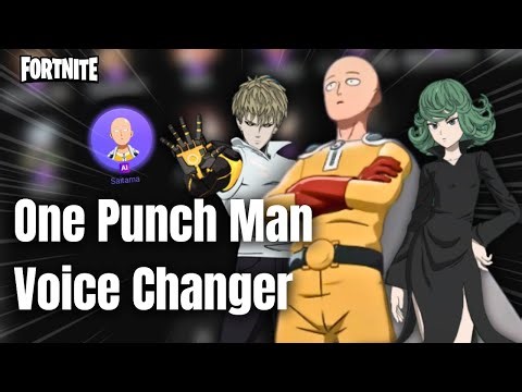 One Punch Man Fortnite Voice Changer | Troll Lobbies as Saitama, Genos & Tatsumaki!