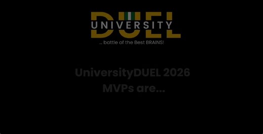 Meet the MVPs of #UniversityDUEL2026🏆Quayum (OAU)- Applied Maths & Data Analytics+ Overall MVPSolomon (UNN) - Verbal Reasoning Matthew (FUTA)- General Knowledge Congratulations to our MVPs. Well deserved. 👏🏾#UniversityDuel2026 #NELFUND #AskBinance #PastorJerryEze