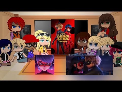 MLB // Miraculous Ladybug // reacts to The Movie edits